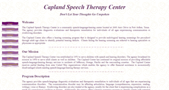 Desktop Screenshot of caplandcenter.com